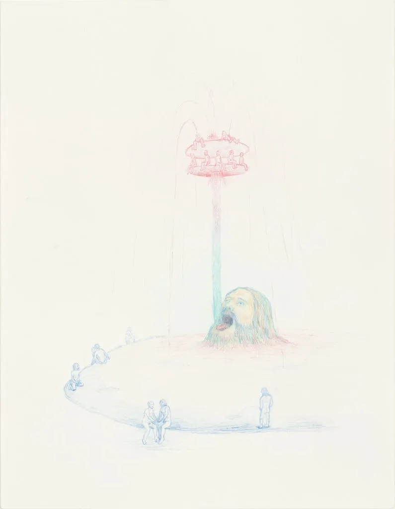 Untitled, by Jeff Davis, graphite, 2004