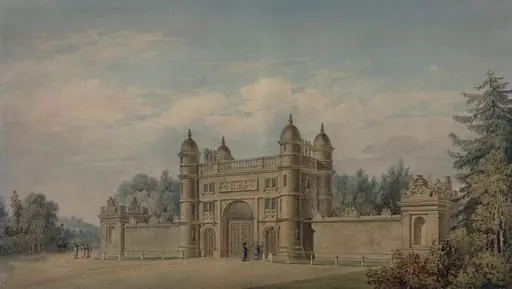 The Lodge, Wollaton Hall, Nottinghamshire, by Jeffry Wyatville