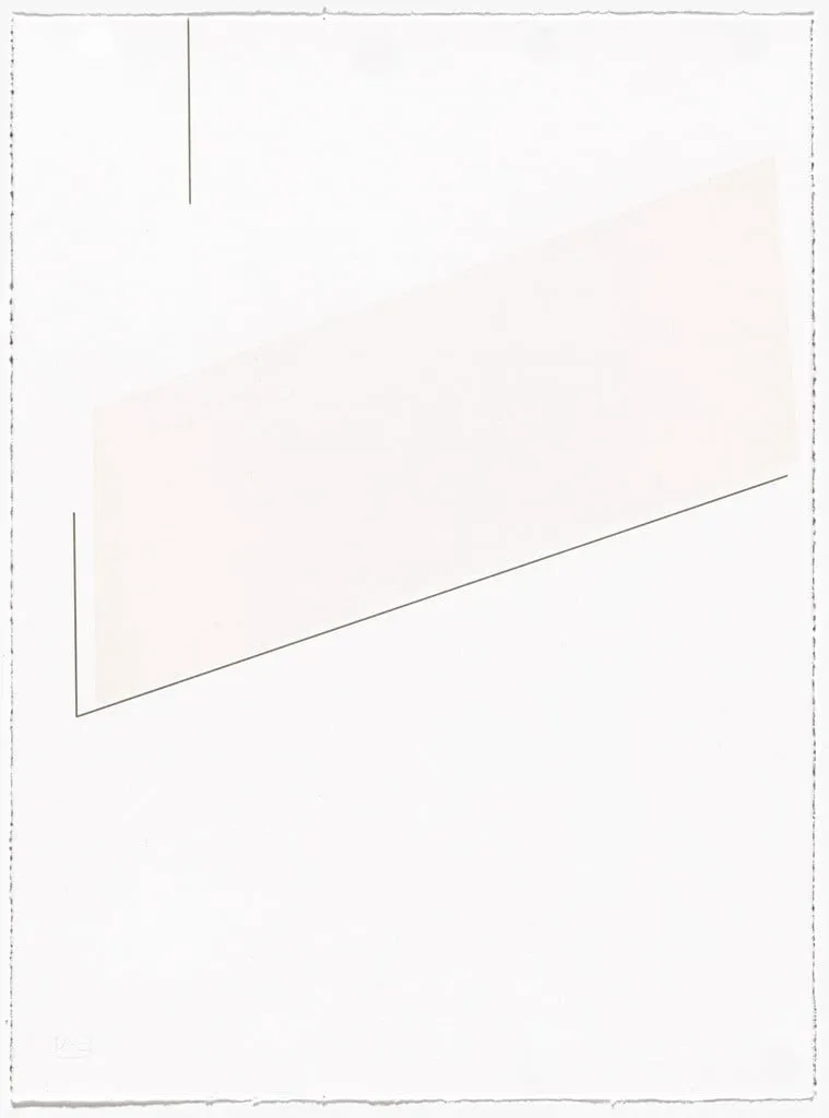 Untitled, by Jennie C. Jones, ink, 2016