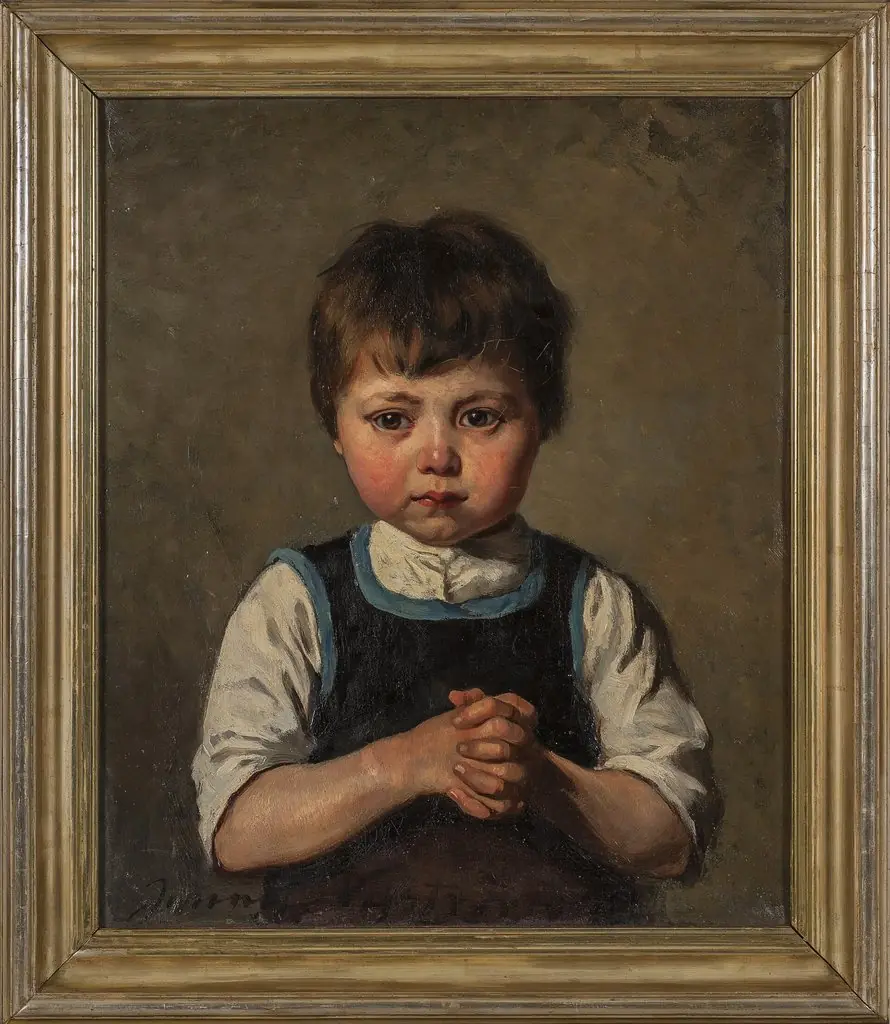 Portrait of a Boy, by Jenny Nyström