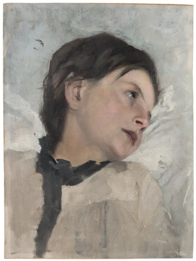Study for The Convalescent, by Jenny Nyström