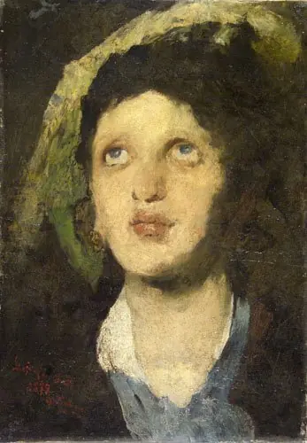 Study for the Ordeal of the Bier, by Jenő Gyárfás
