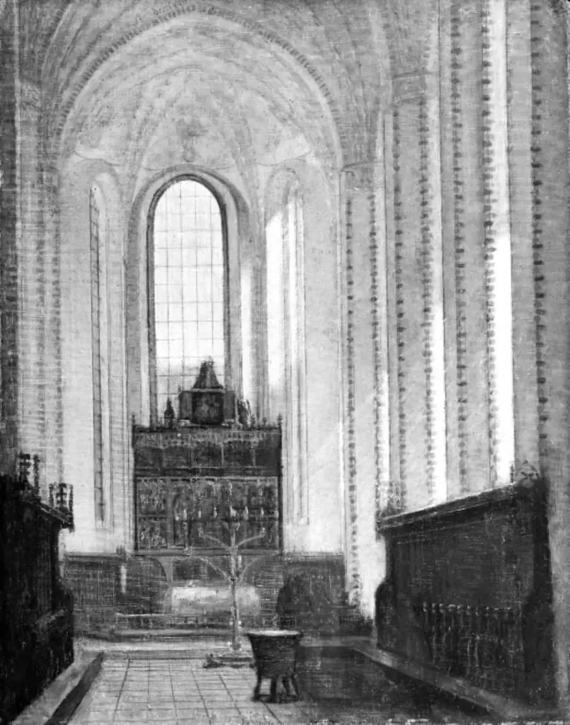 Koret i Århus Domkirke, by Jens Hansen-Aarslev