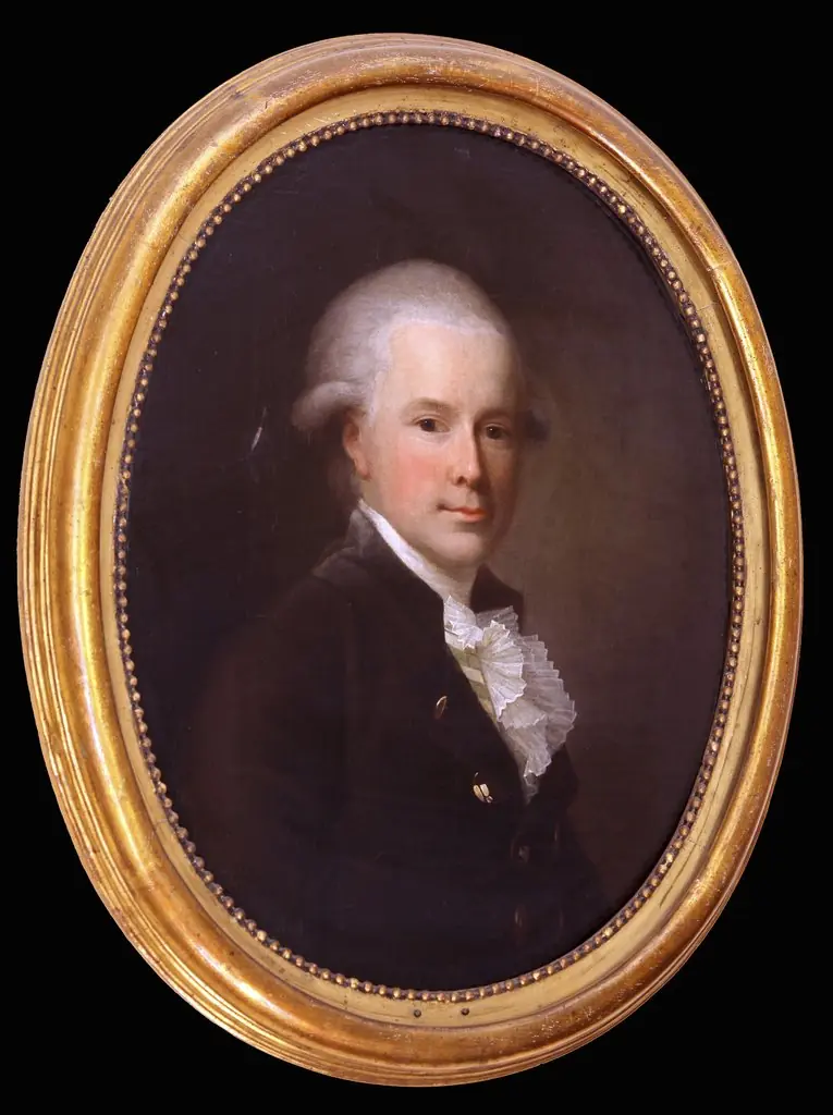 Amtmand, geheimeråd Antoine de la Calmette, by Jens Juel