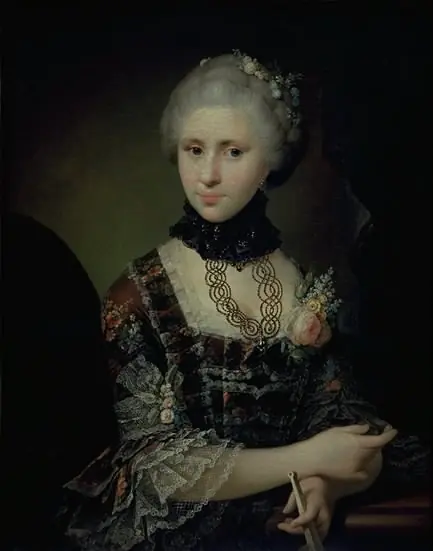 Cathrine Sophie Kirchhoff, f. Christensen, by Jens Juel
