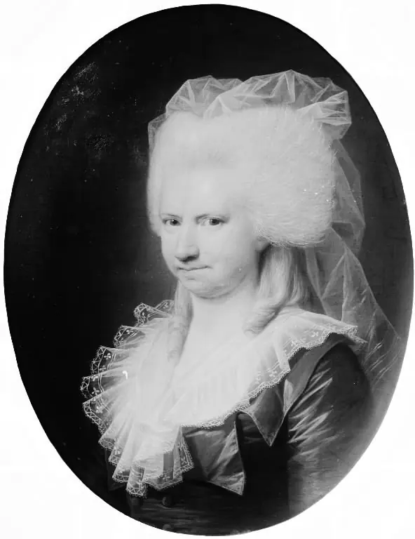 Charlotte Sophie Gerner, f. Rasch, Henrik Gerners hustru, by Jens Juel