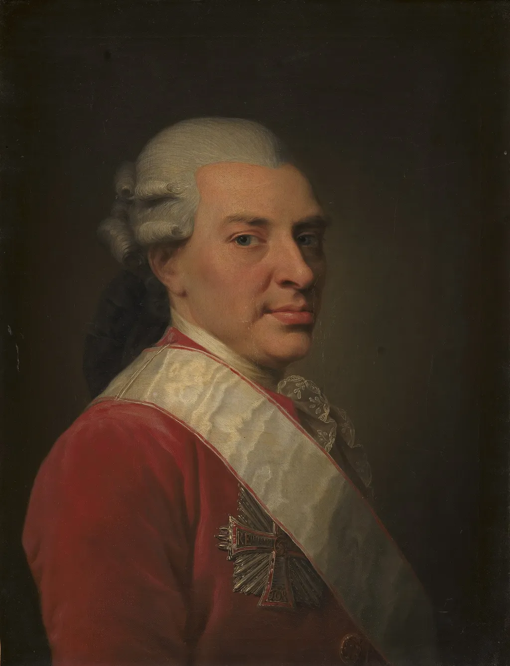 Geheimeråd Henrik Hielmstierne, by Jens Juel, oil, 1790