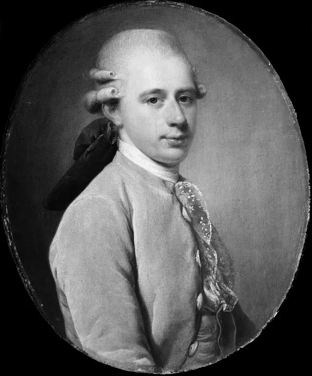 Generalpostdirektør Frederik Hauch som ung, by Jens Juel