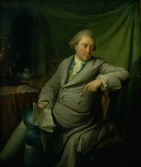 Postdirektør, justitsråd Johan Georg Pauli, by Jens Juel, oil, 1770