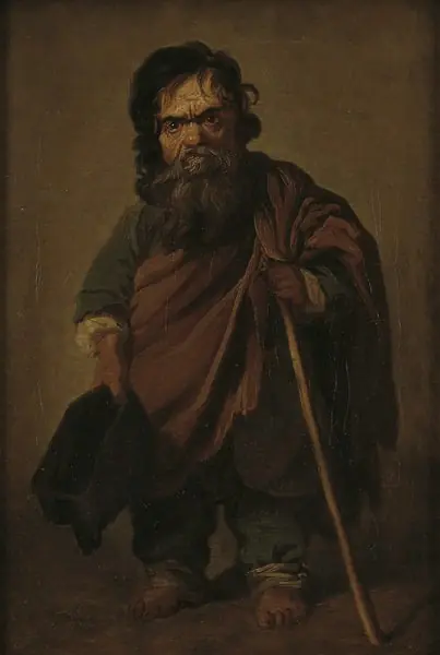 The Roman Dwarf Francesco Ravai, called Bajocco, by Jens Juel