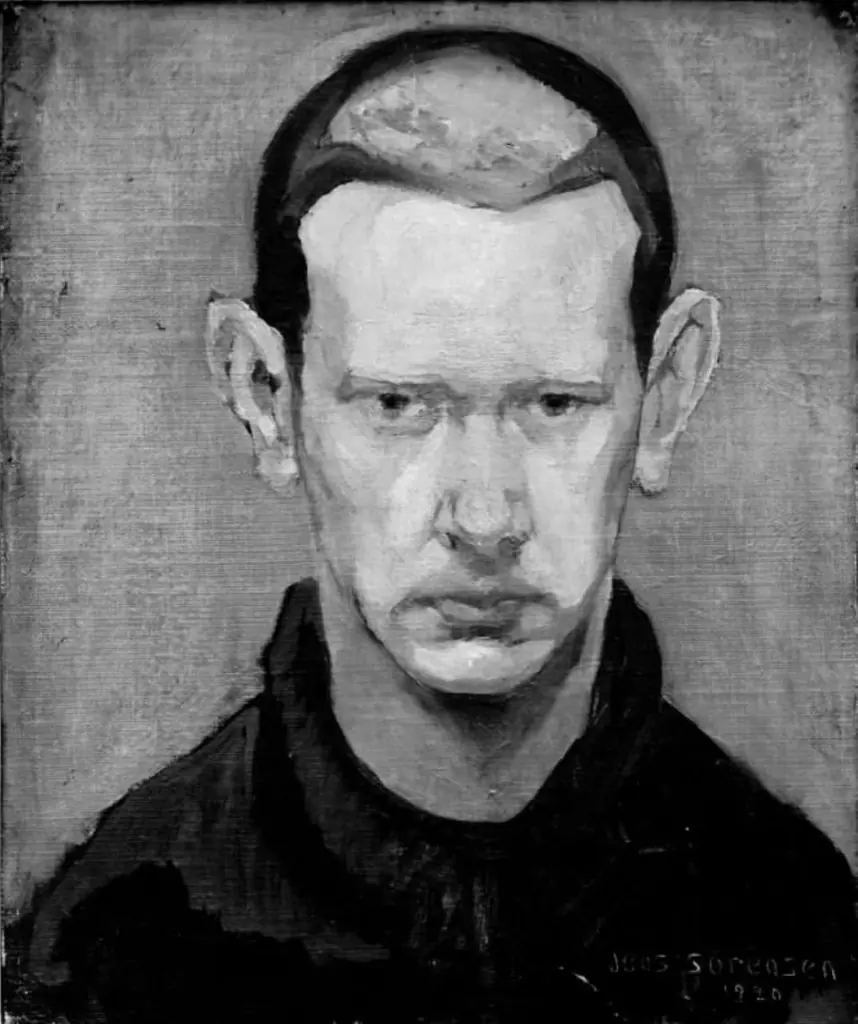 Self-Portrait, by Jens Sørensen