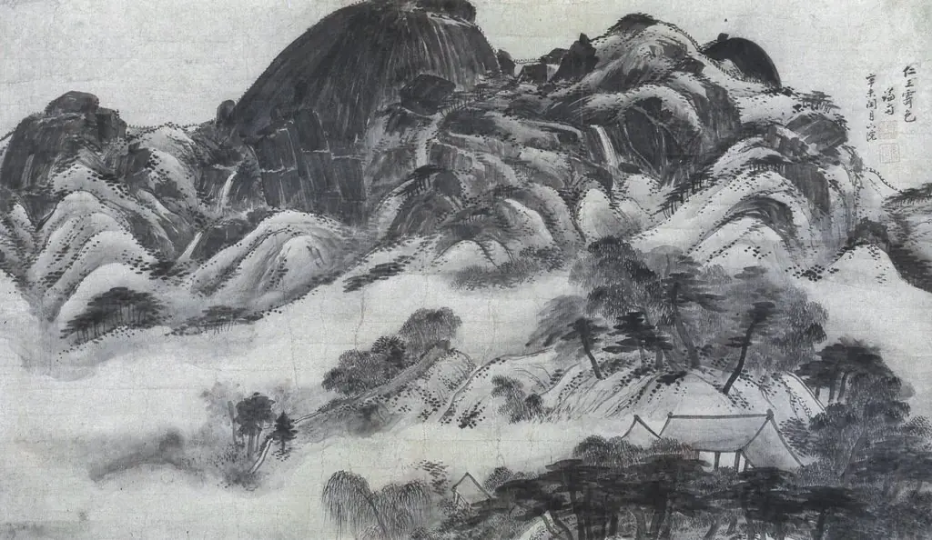 Inwang jesaekdo, by Jeong Seon, 1751