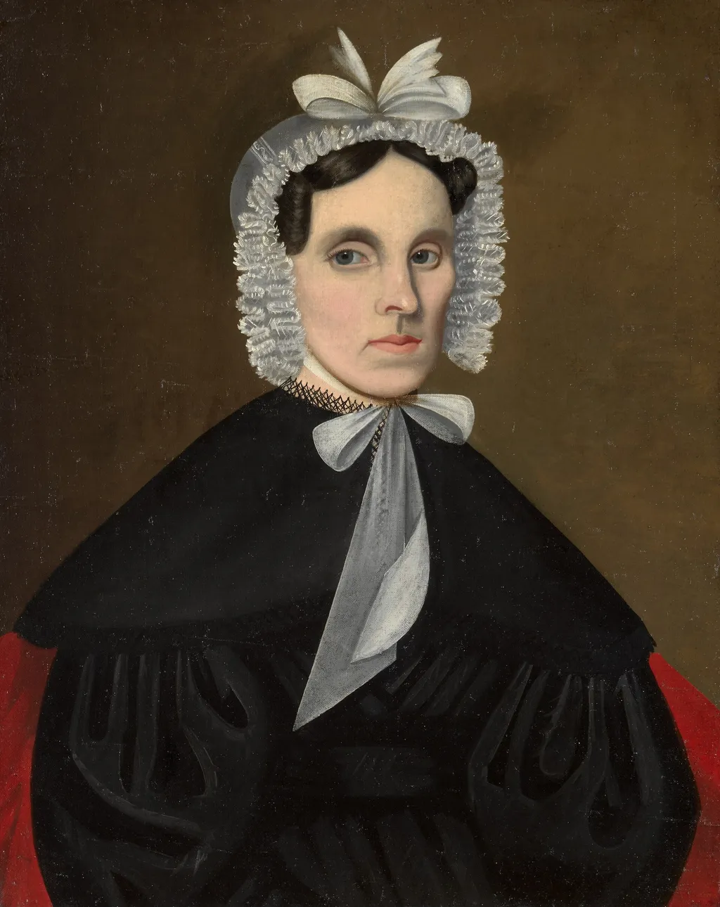 Sally Avery Olds, by Jeptha Wade, oil, 1837