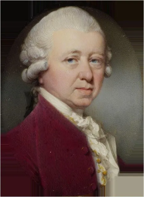 Portrait of an unknown man, by Jeremiah Meyer, watercolor