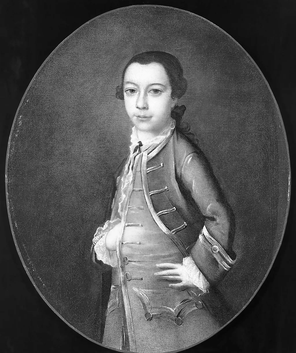 Boy of the Jacob Family, Charleston, South Carolina, by Jeremiah Theus, oil, 1755
