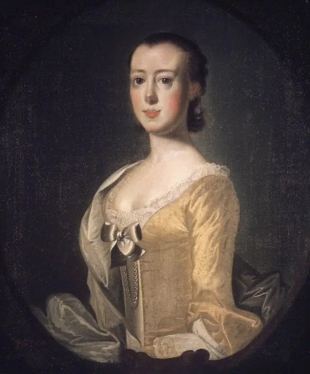 Porträt der Elizabeth Rothmahler, by Jeremiah Theus