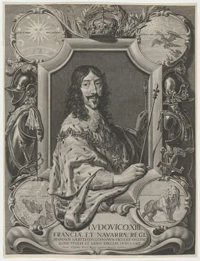 Louis XIII, by Jeremias Falck