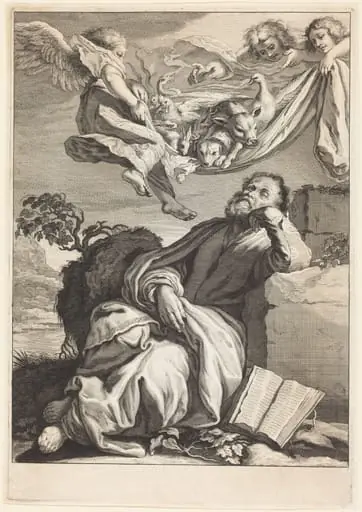 The Dream of Saint Peter, by Jeremias Falck