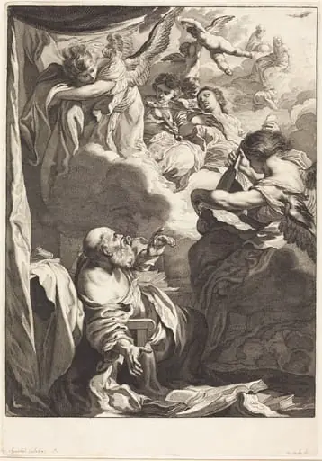 The Ecstasy of Saint Paul, by Jeremias Falck