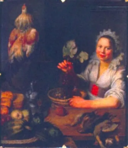 Bucătăreasa flamandă, by Jeremias von Winghe