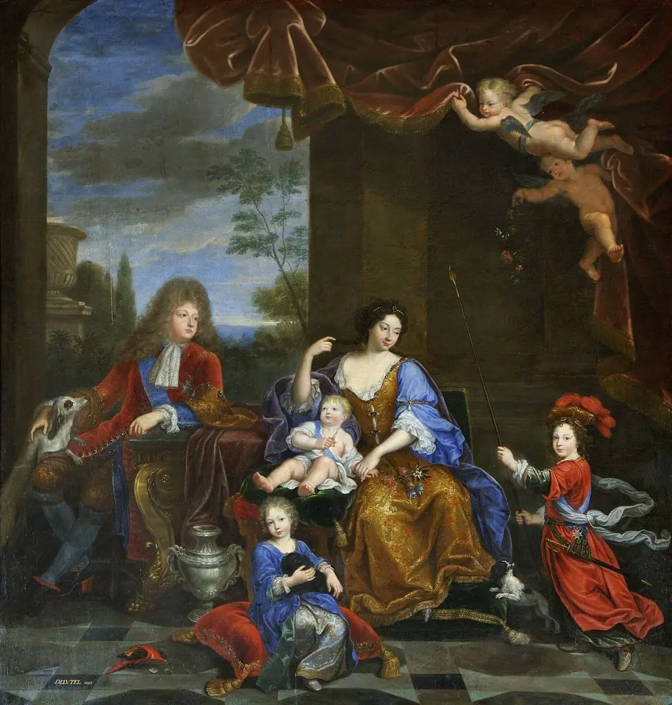 The family of the Grand Dauphin, by Jérémie Delutel