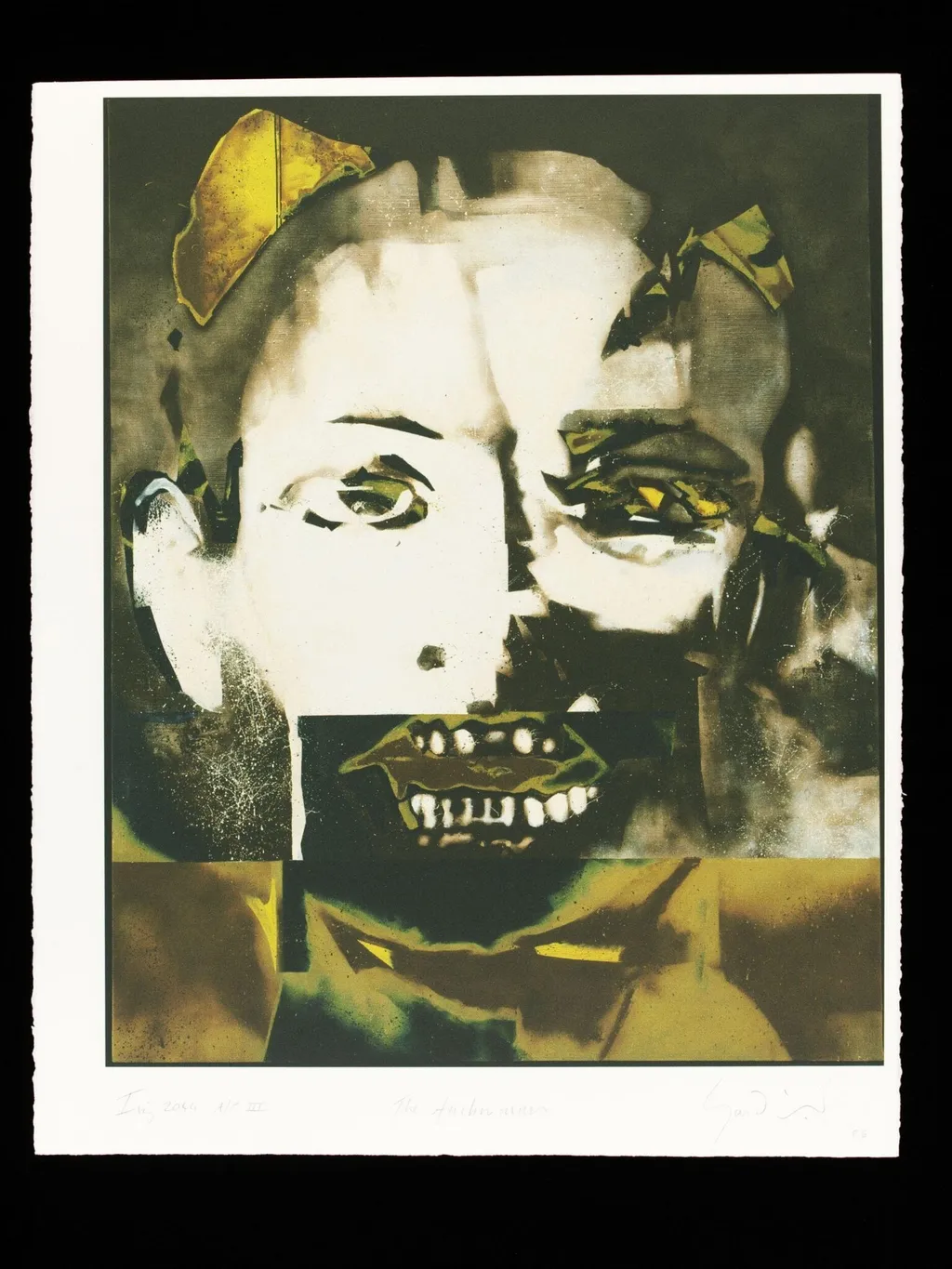 Study for The Anchorman, by Jeremy Gardiner, 1986