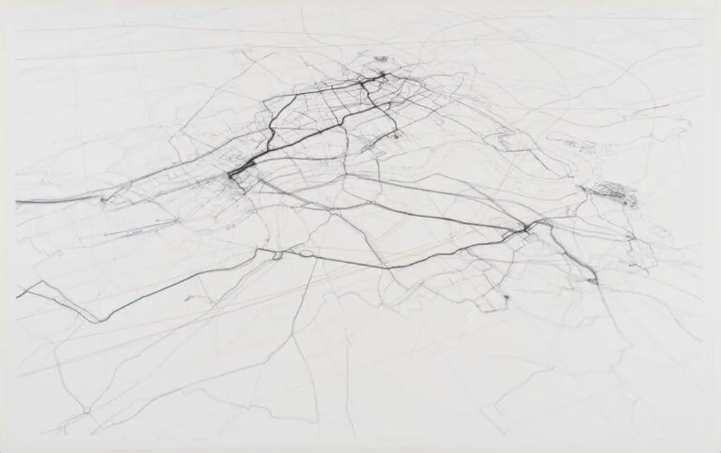 All London Tracks, by Jeremy Wood, 2005