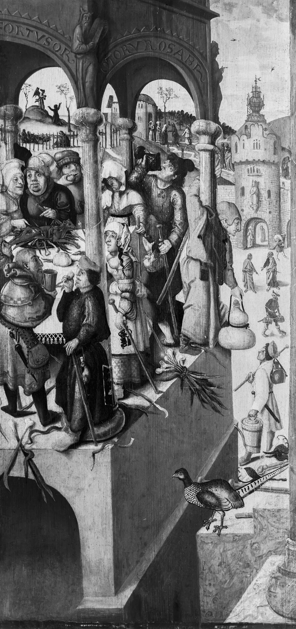The passover meal, by Jerg Ratgeb, paint, 1515