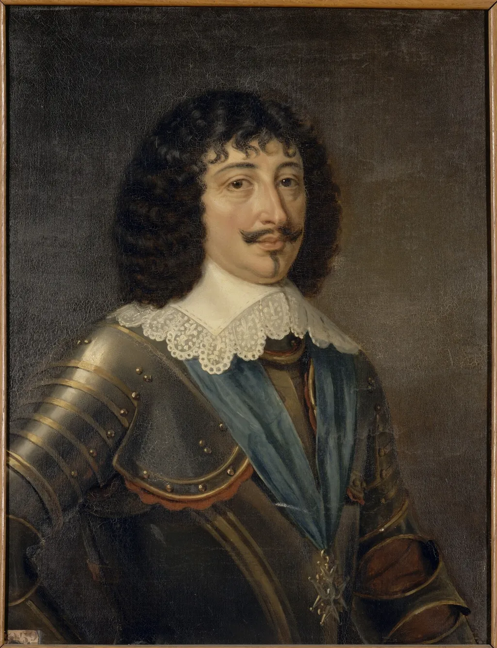 Urbain de Maillé, Marquis de Brézé, Marshal of France (1597-1650), by Jérôme-Martin Langlois, oil, 1835