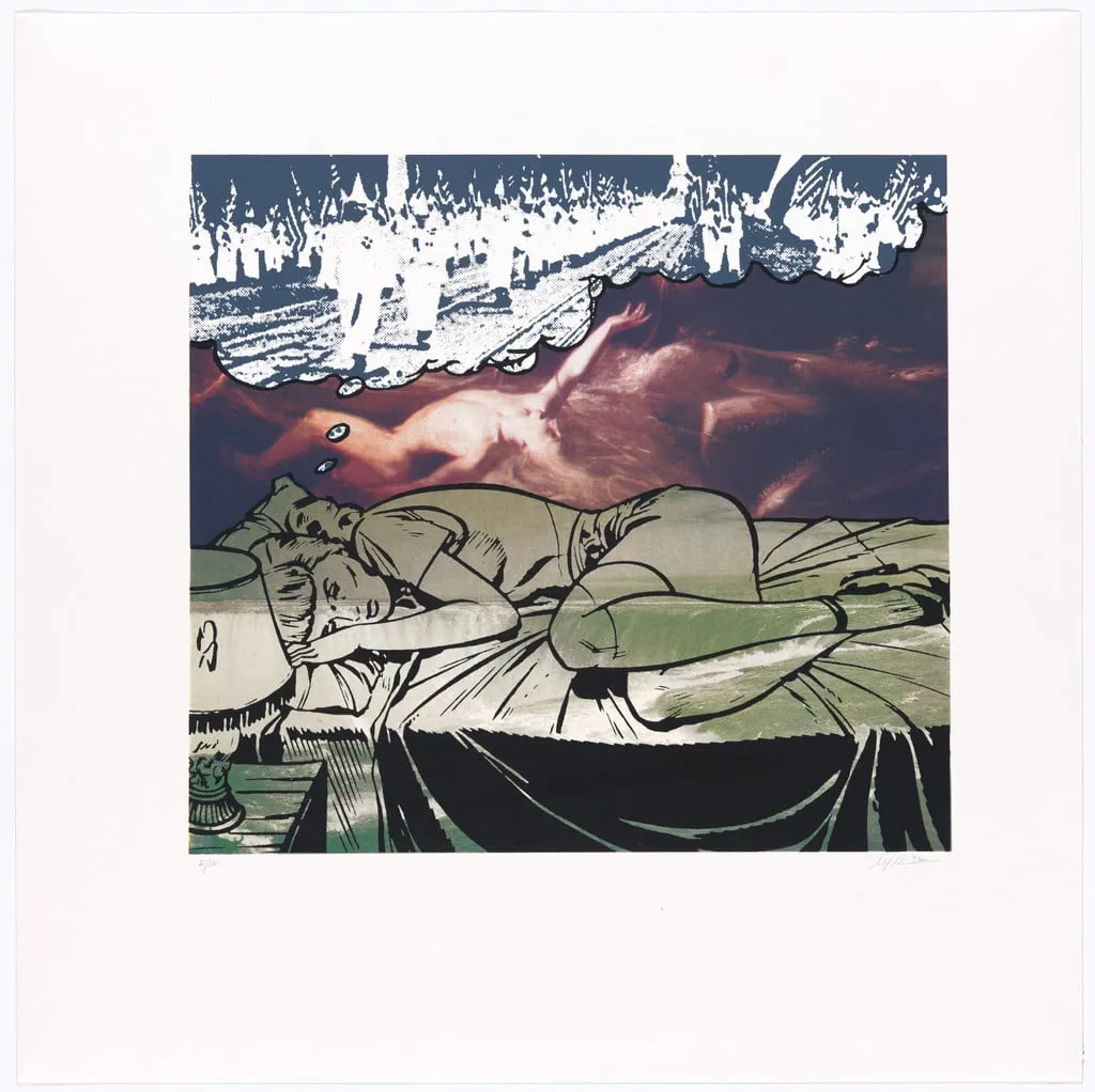 Untitled, by Jerry Kearns, ink, 1992