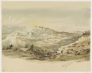 Jerusalem from the Mount of Olives