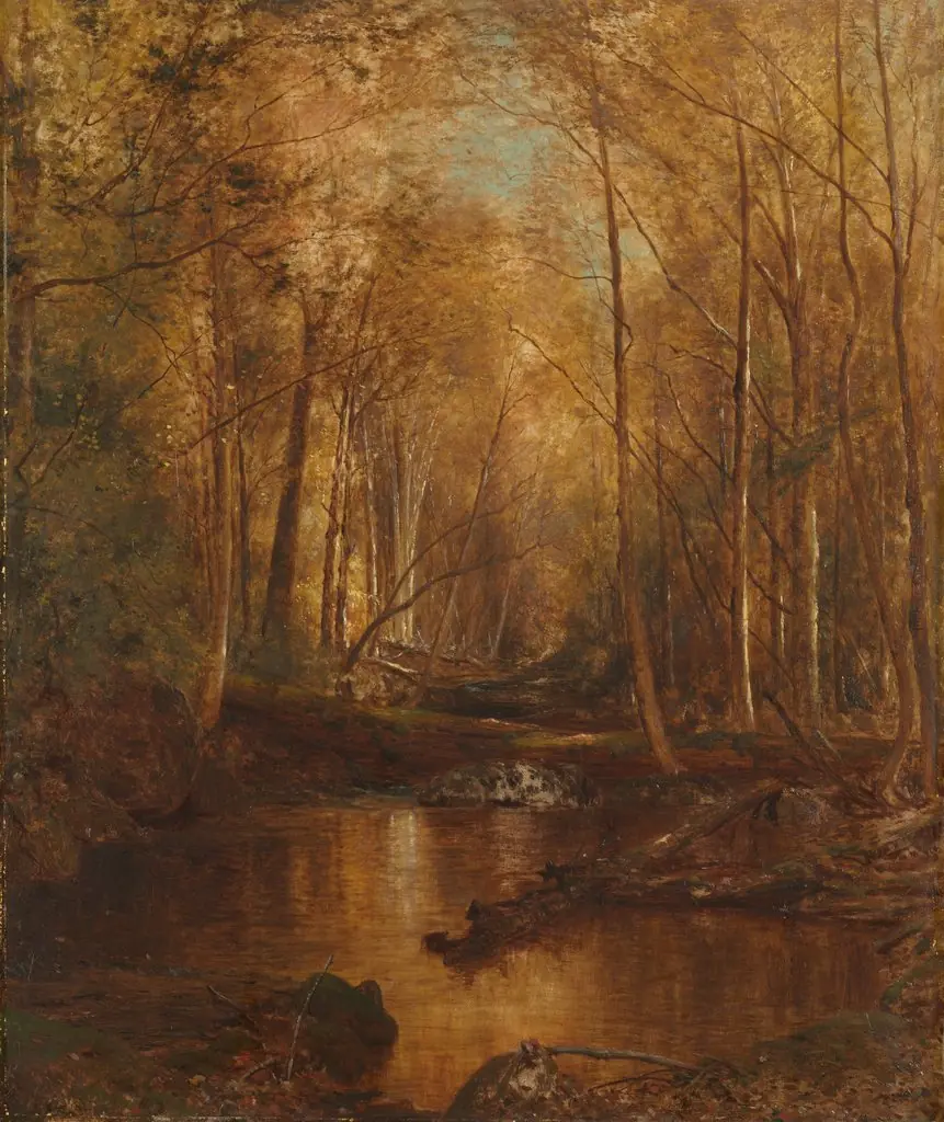 Autumn in the Catskills, by Jervis McEntee