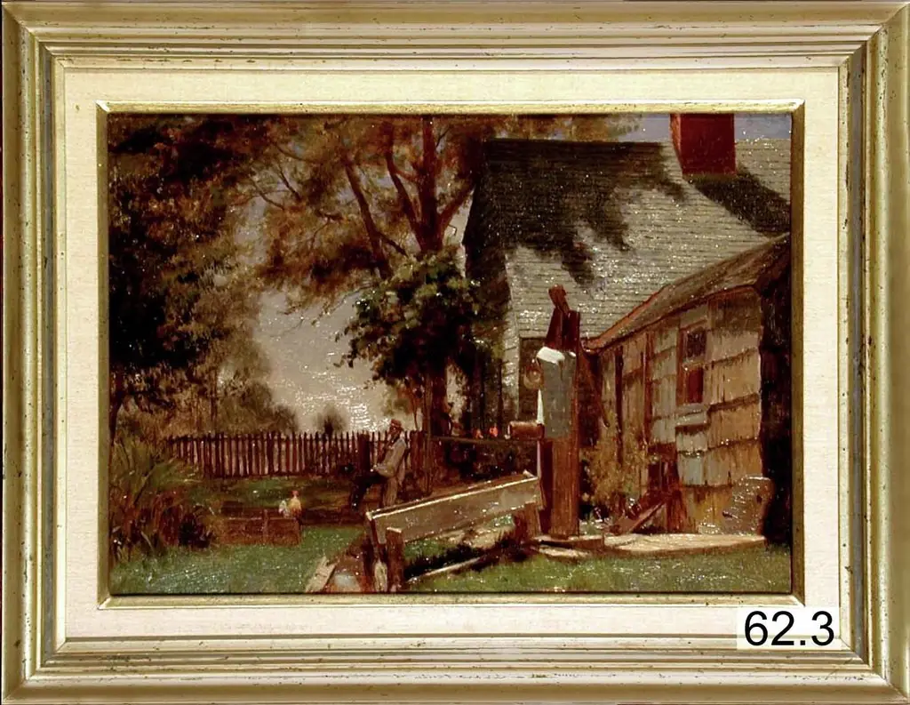 Old House on Long Island, by Jervis McEntee
