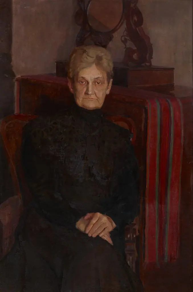 Portrait of Mother, by Jerzy Karszniewicz