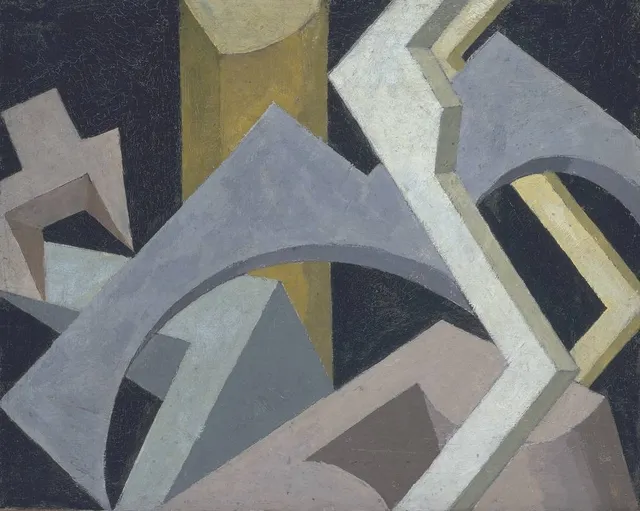 Abstract Composition — Jessica Dismorr