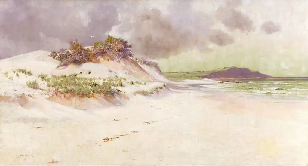The lonely margin of the sea