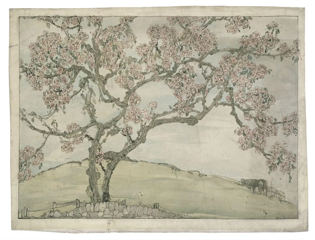 Apple Blossom, by Jessie King, 1908