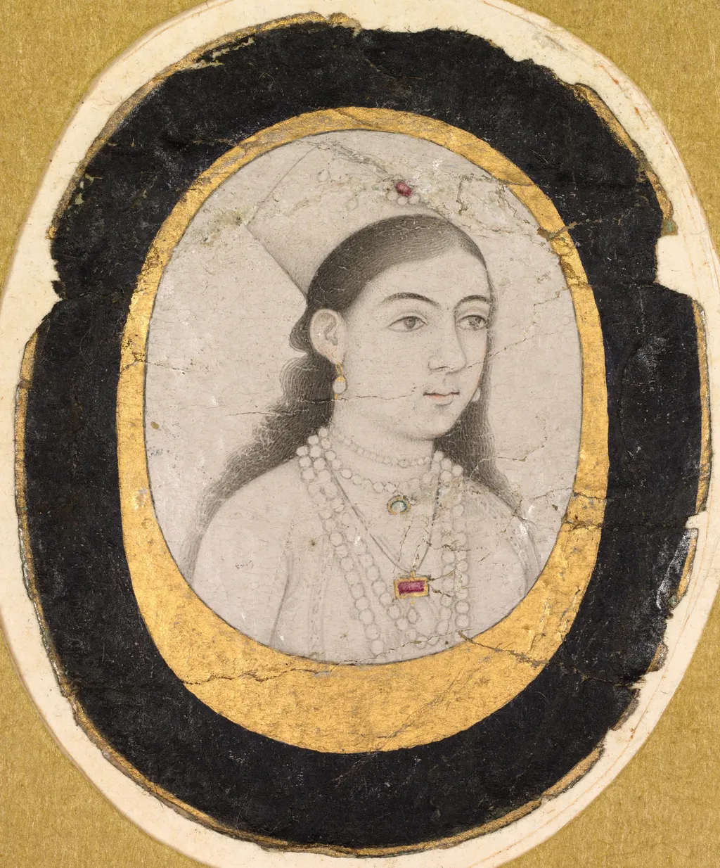Jewel Portrait of a Young Girl, unspecified, 1660
