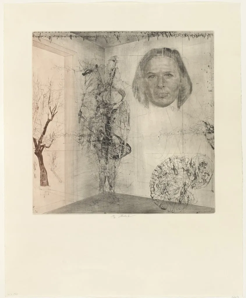 Untitled, by Jiþi Anderle, ink, 1979