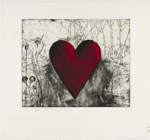 Untitled, by Jim Dine