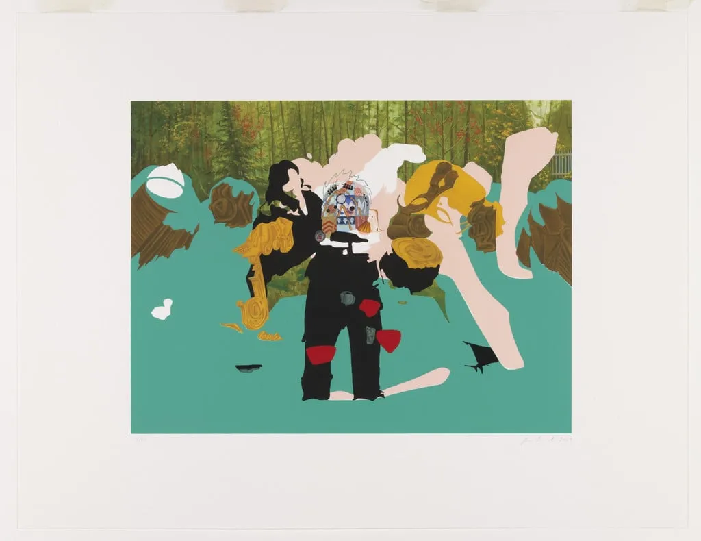 Untitled, by Jim Gaylord, gouache, 2007
