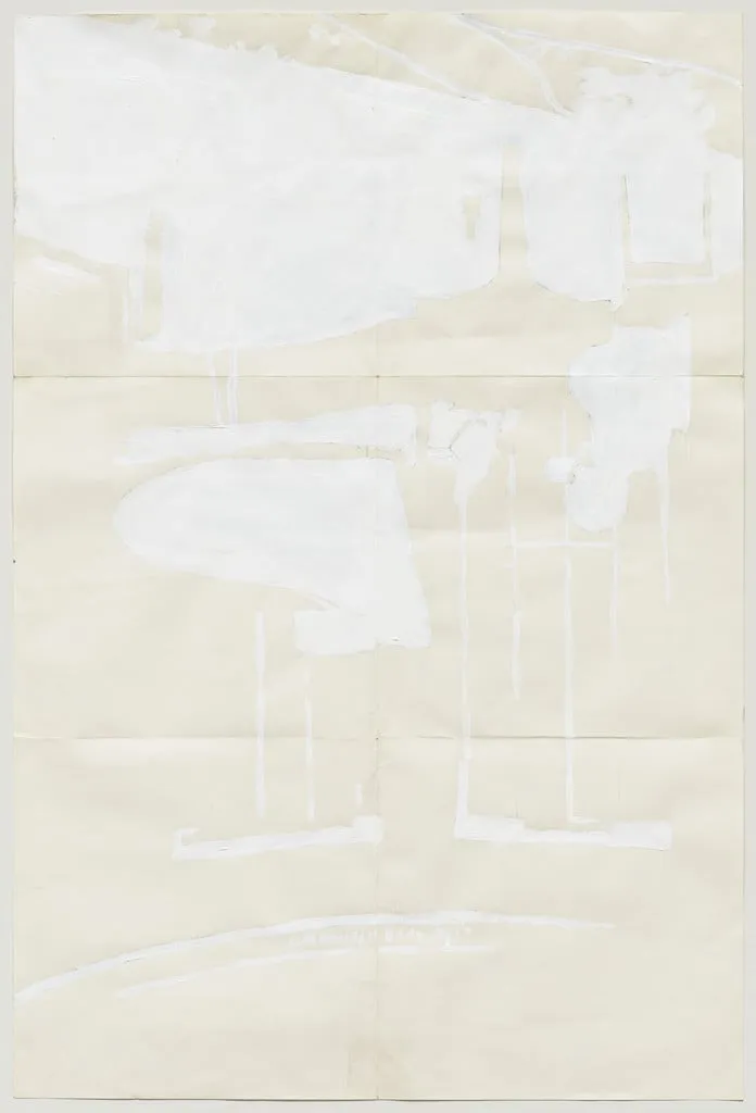 Untitled, by Jim Lambie, paint, 2001