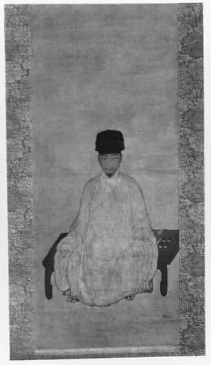 清 佚名 肖像 軸|Portrait of a Scholar, by Jin Chushi|Unidentified artist