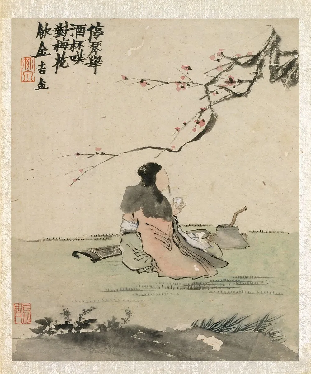 Untitled, by Jin Nong, ink, 1754