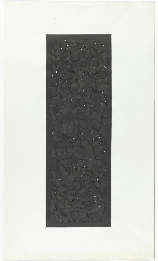 Untitled, by Jiro Takamatsu, paint, 1972