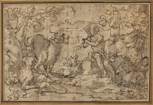 Mercury and Argus, by Joachim Anthonisz Wtewael