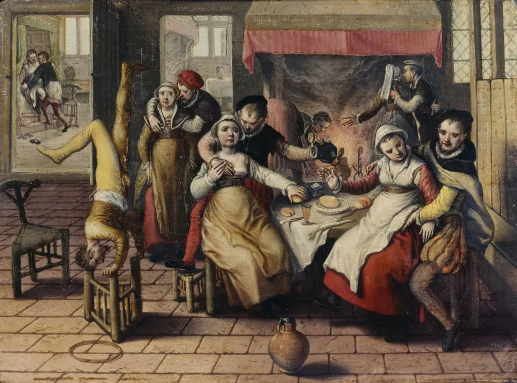 Brothel, by Joachim Beuckelaer