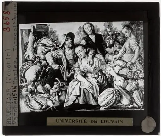 Joachim Beuckelaer. Rural market, by Joachim Beuckelaer