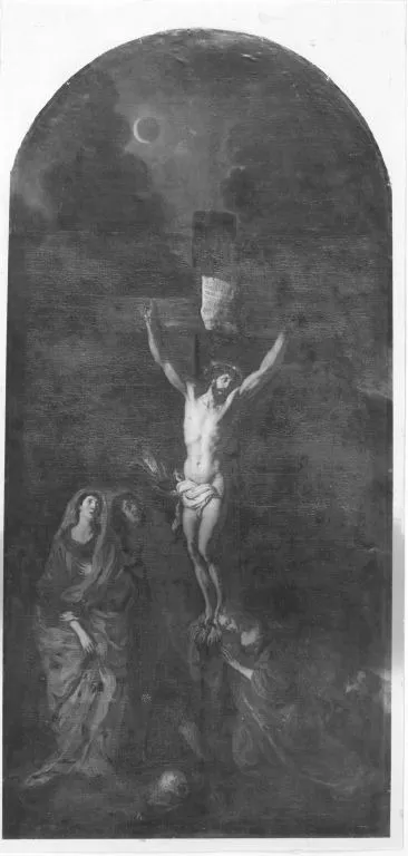 Christus am Kreuz (Werkstatt), by Joachim von Sandrart the Elder, unspecified, 1647