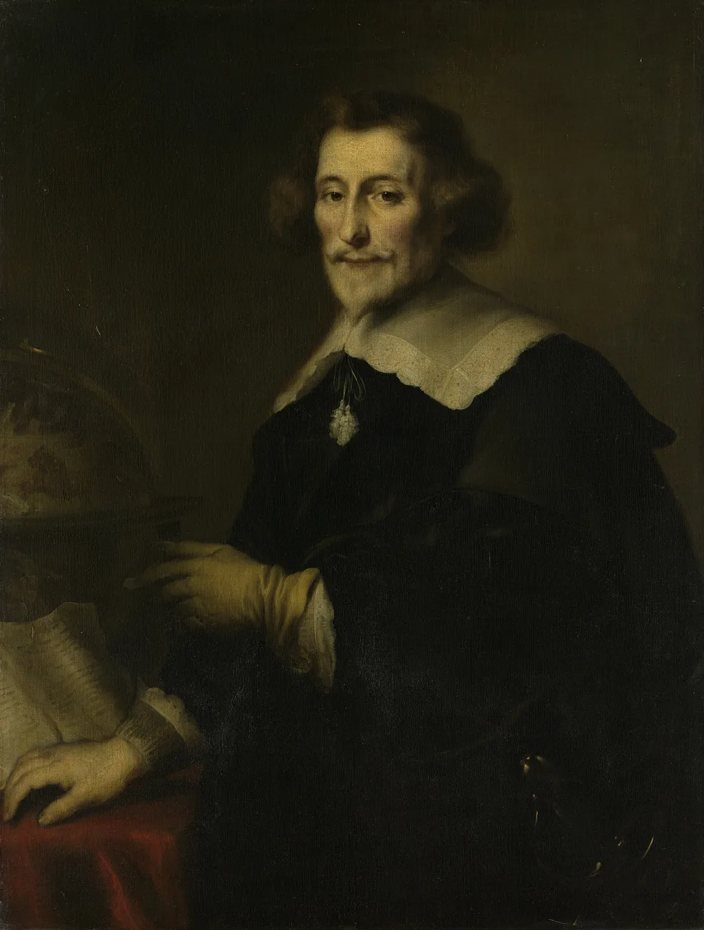 Pieter Cornelisz Hooft (1581-1647). High bailiff of Muiden, historian and poet, by Joachim von Sandrart the Elder, oil, 1665